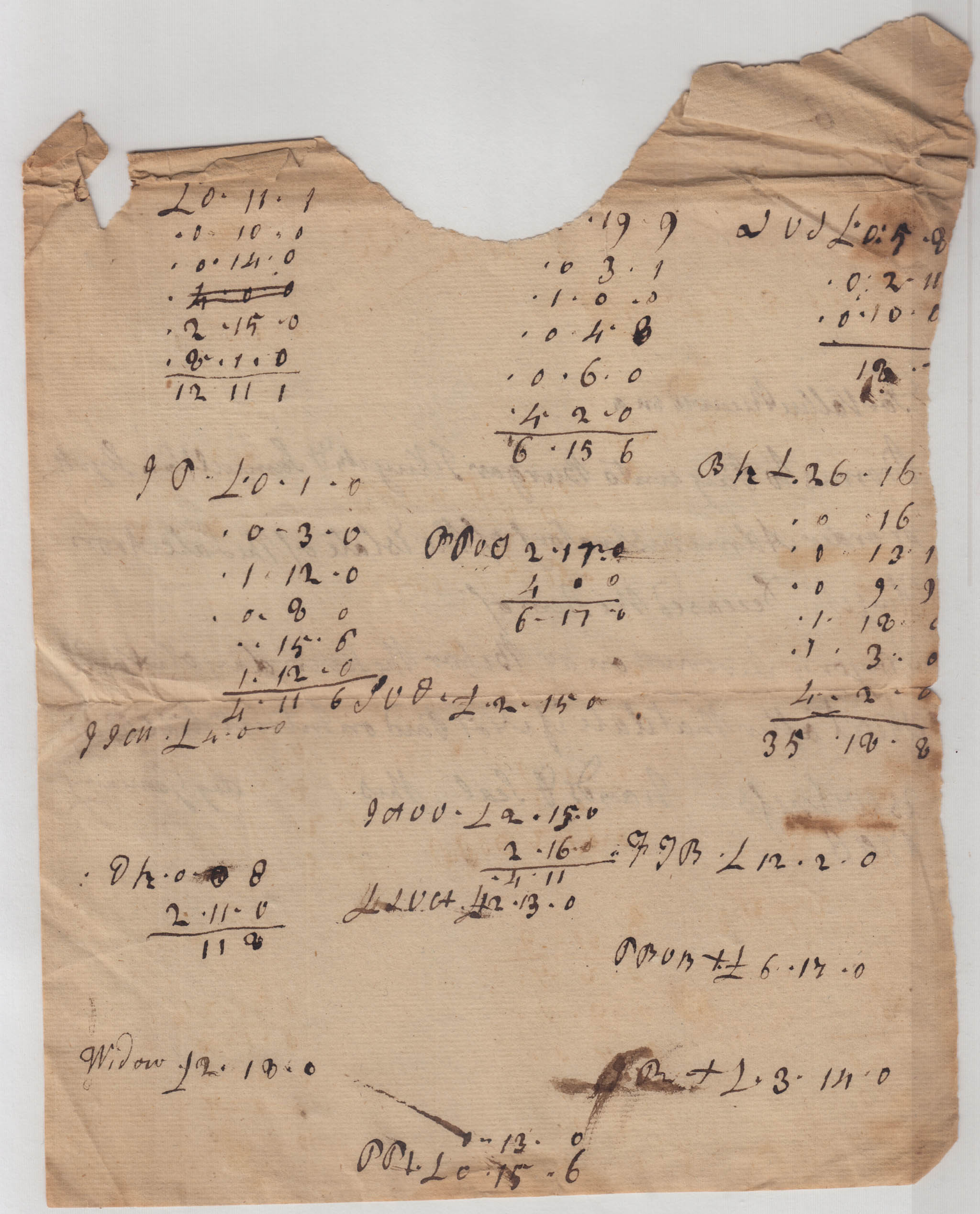 BH047, 1796-01-06 Promisory Note, a Blank Promisory Note to Pay the Administrators of Aron Huyck's Estate